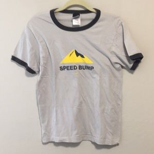 Nike "Speed Bump" Ringer Graphic Tee - S